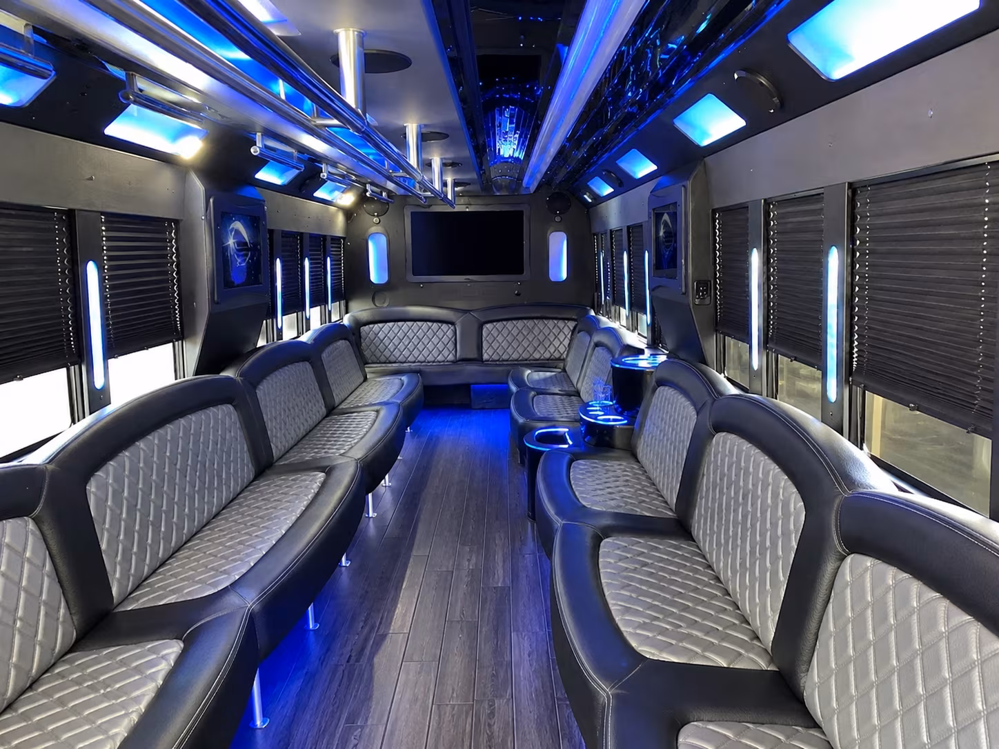 across salt lake city utah party bus rental