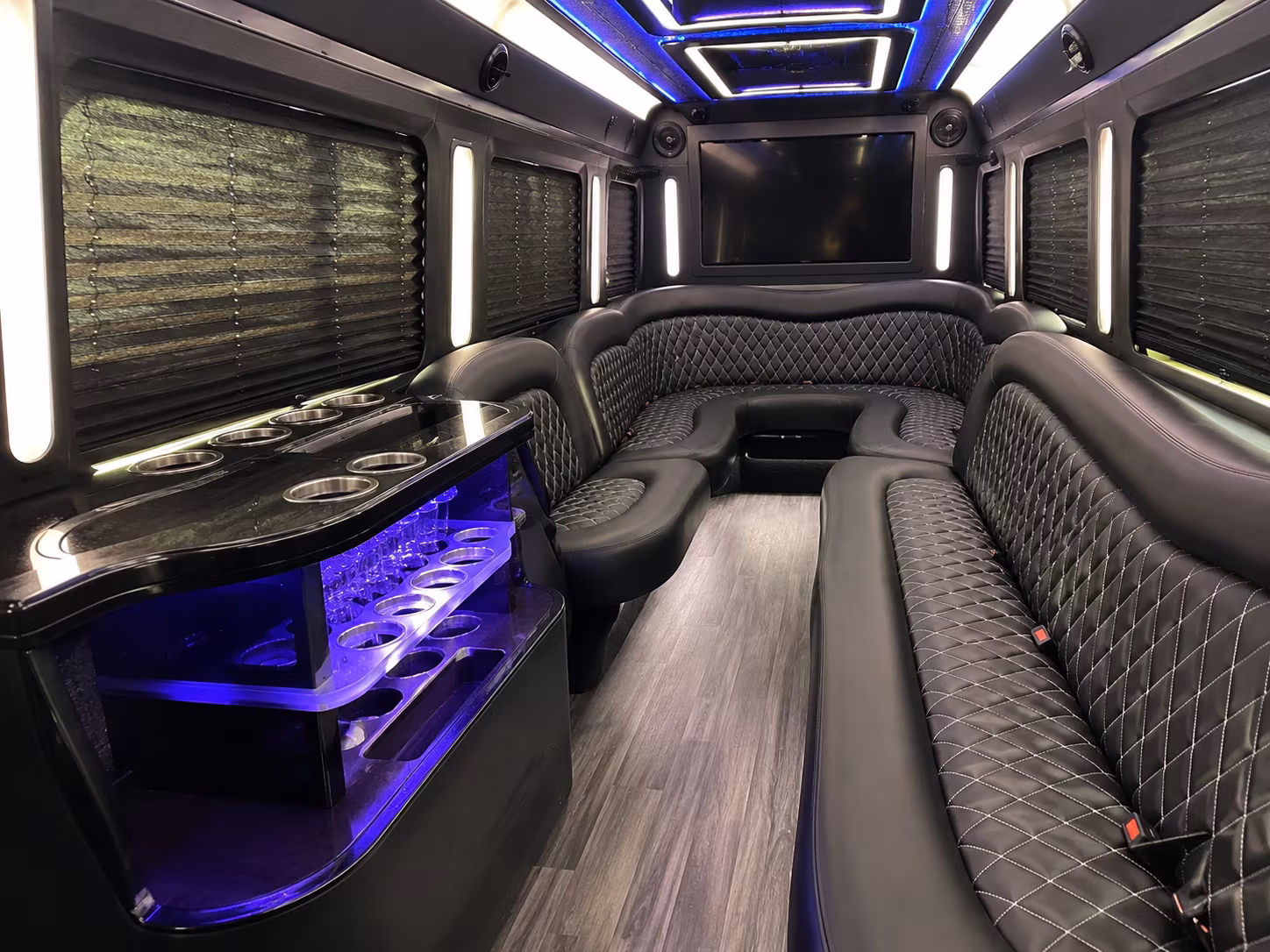 party bus rentals for salt lake city proms at downtown venues