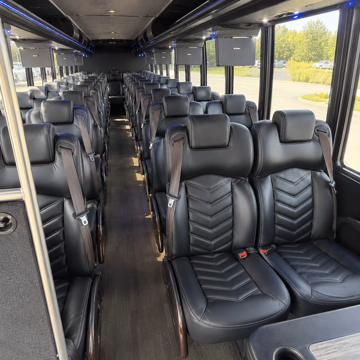 salt lake city 30 passenger minibus inside
