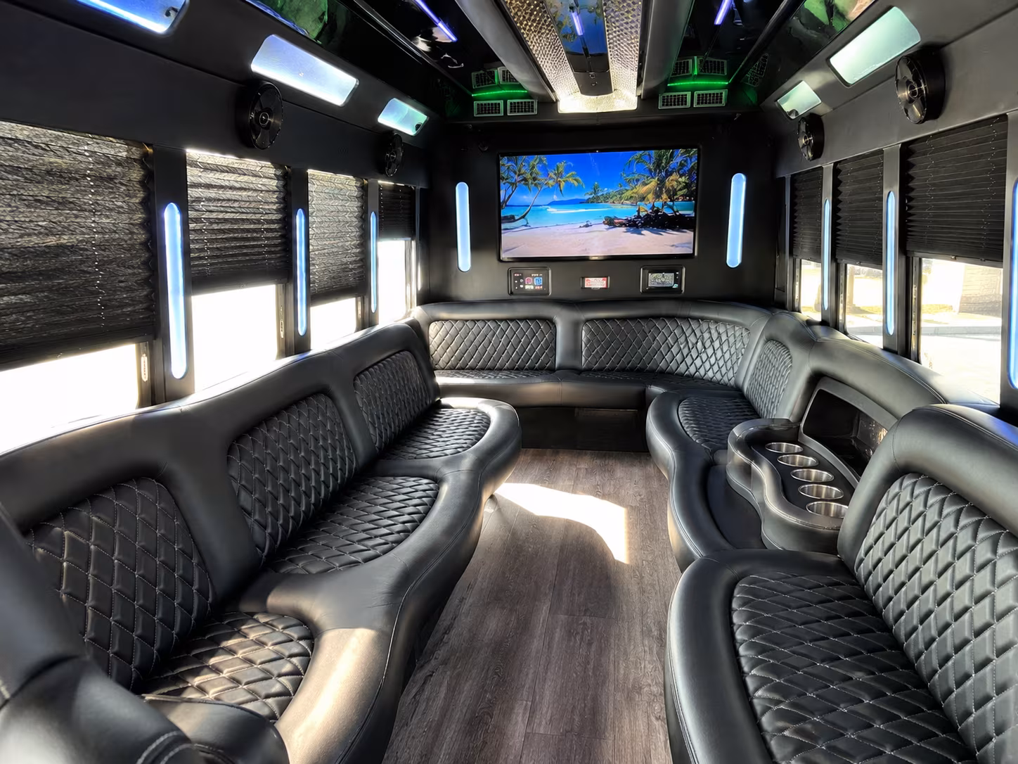 salt lake city holiday party bus rental