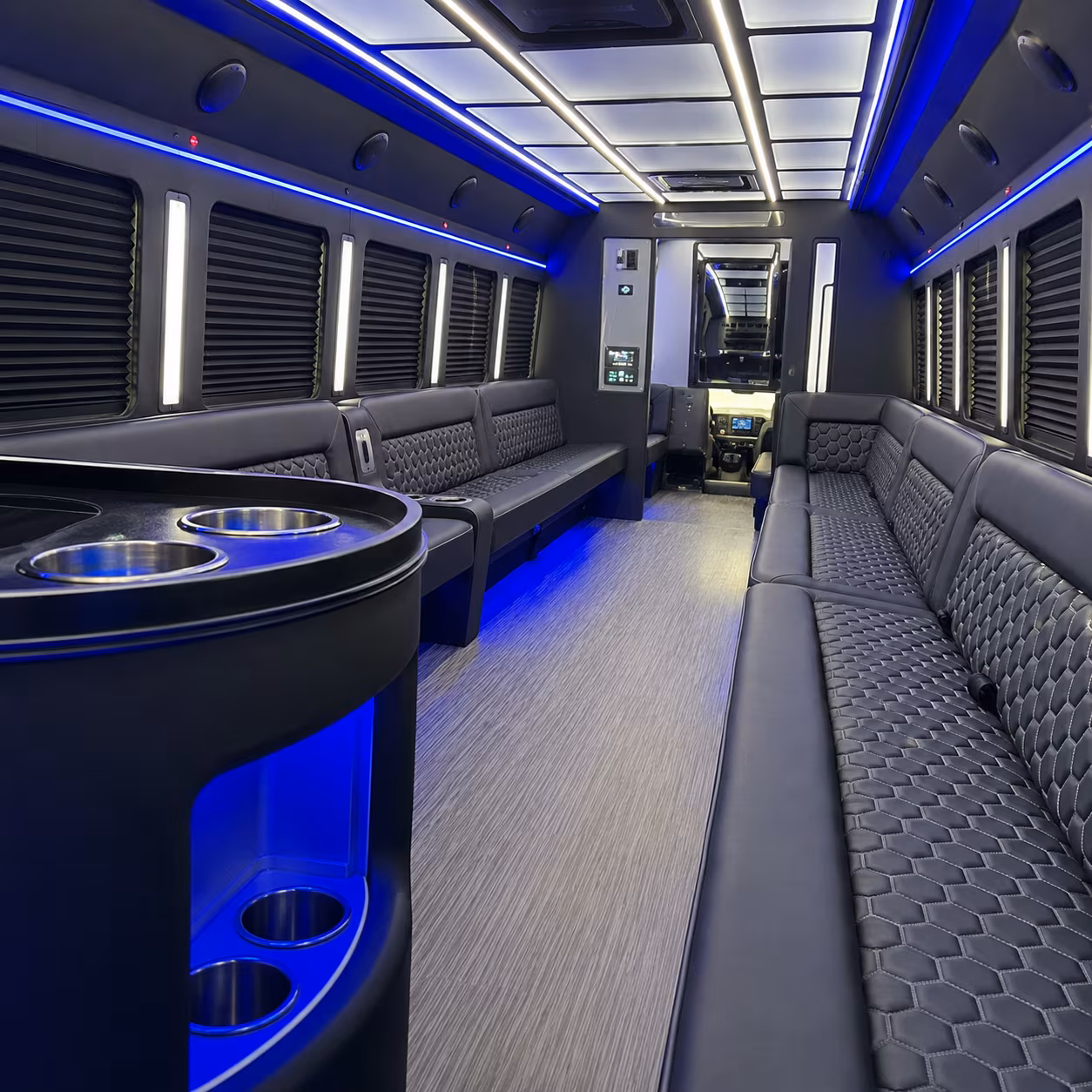 salt lake city party bus inside