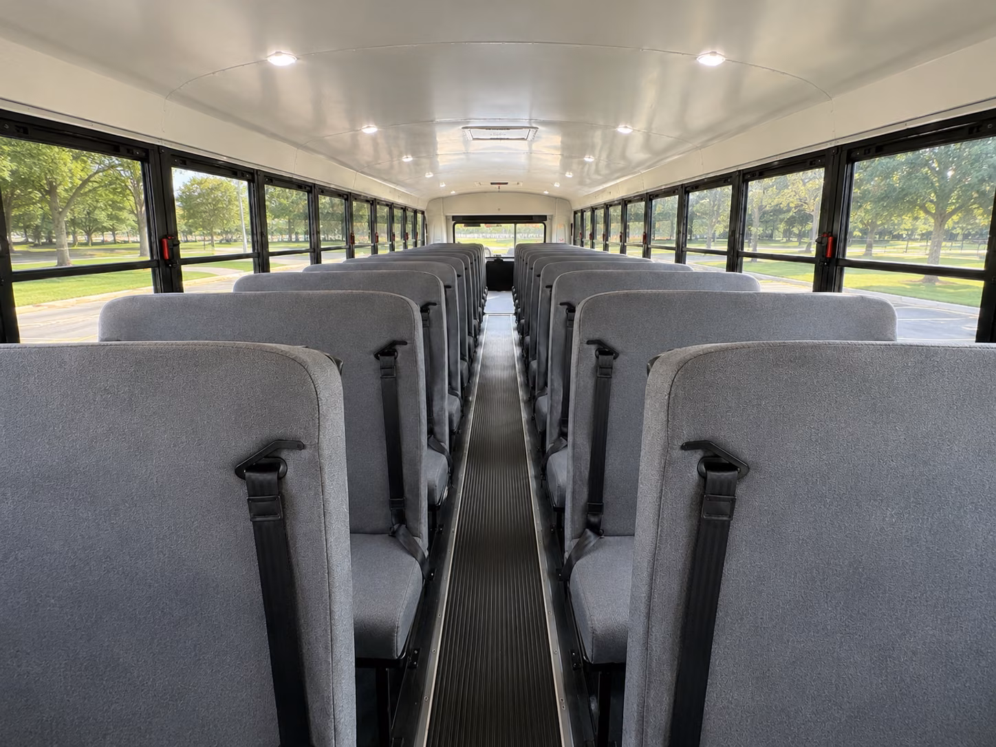 salt lake city school bus inside