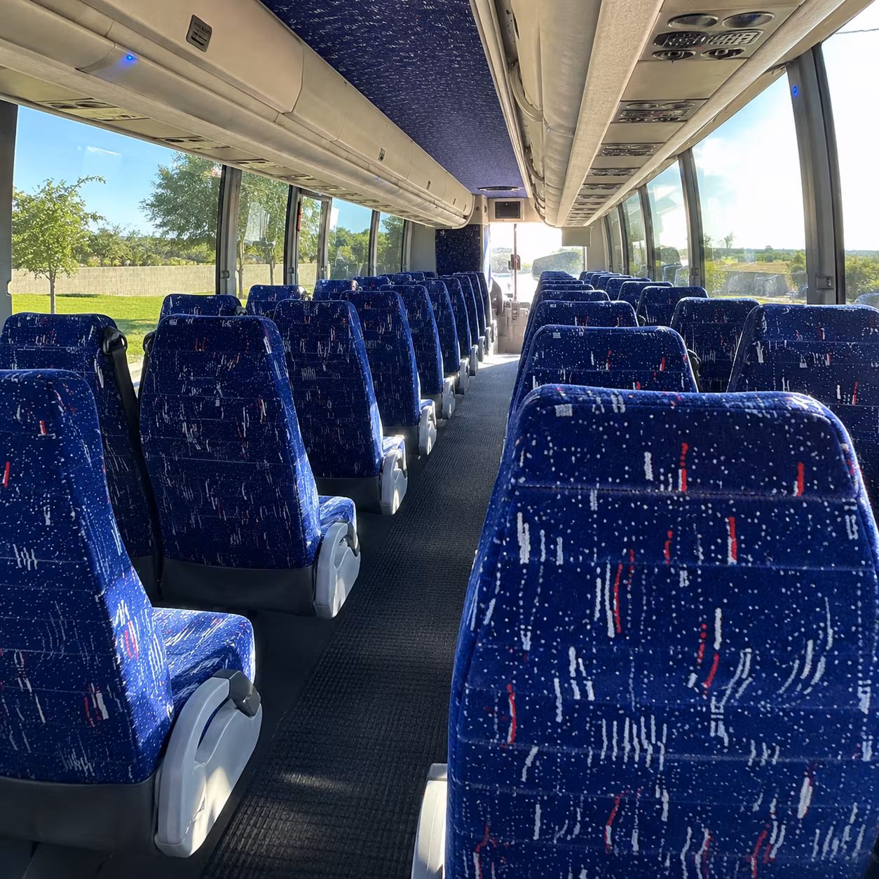 salt lake city wedding transportation onboard seating