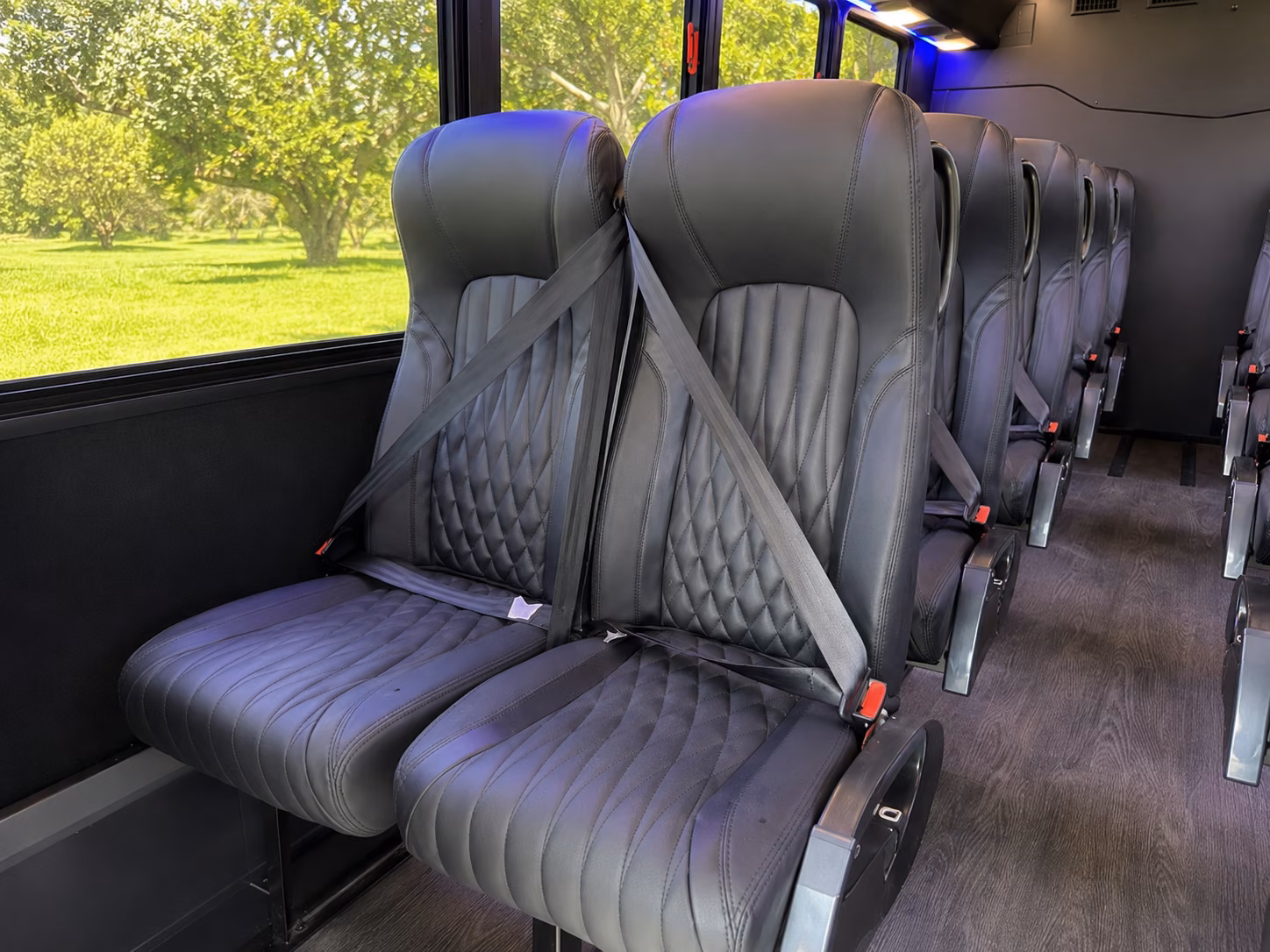 shuttle buses for salt lake city wedding guests between hotels and venues
